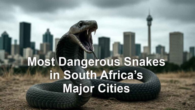 Most Dangerous Snakes in South Africa s Major Cities