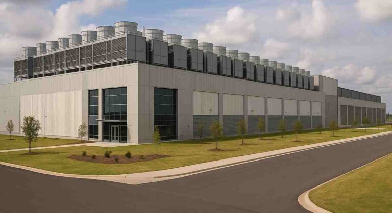 Image of a data center: U.S. Expands AI Capacity Through OpenAI Stargate Data Centers